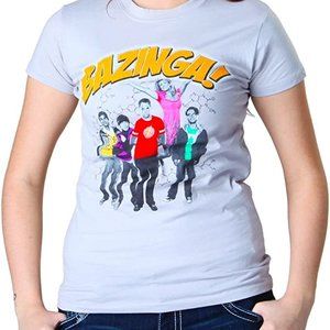 Ripple Junction Grey Big Bang Theory Graphic T-Shirt